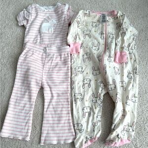 Bundle of Bunny Baby Outfit & Onesie